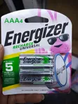 Betri za AAA za Energizer Zinazochajiwa (Triple A) - 2