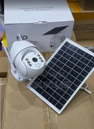 Ubox 4MP Solar WiFi CCTV Camera - Outdoor PTZ