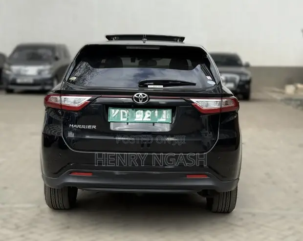 Toyota Harrier 2019 Black - 1