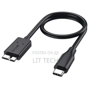 USB-C to Micro-B 3.0 Cable, 10Gbps