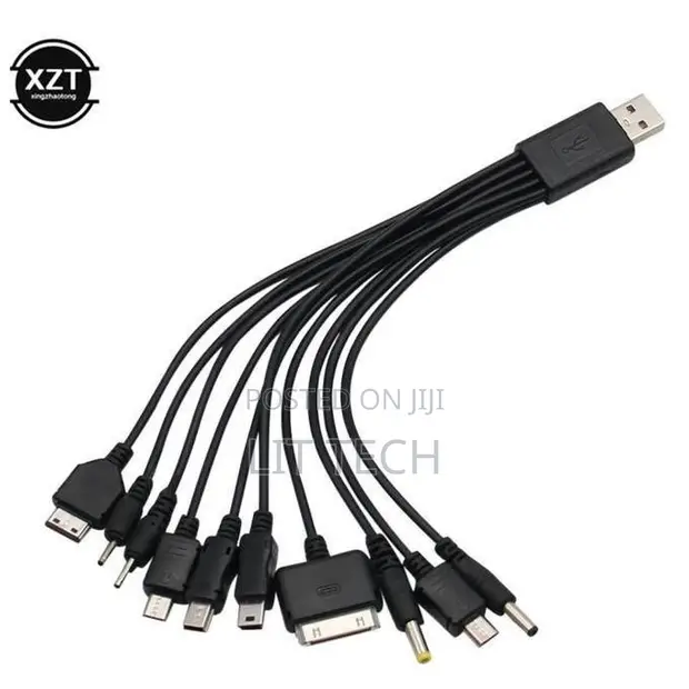 10-in-1 Micro USB Multi-Charger Cable - 1