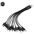 10-in-1 Micro USB Multi-Charger Cable - 1