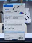 Powerology USB-A kwa USB-C TPE Cable 1.2m - Nyeusi - 2