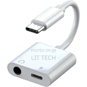 USB-C to 3.5mm Headphone & Charger Adapter
