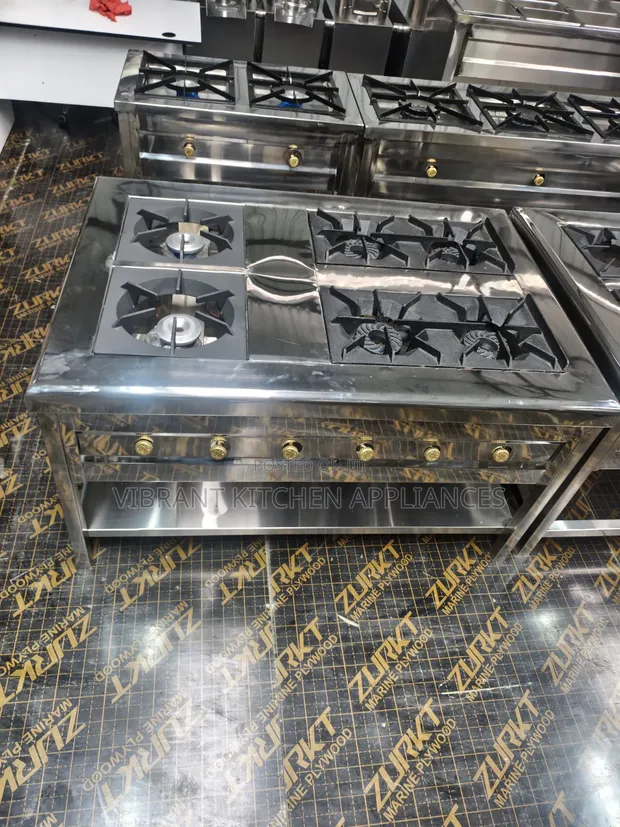 Six Burner Commercial Cooker - 1