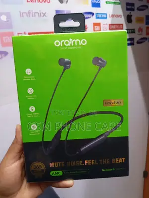 Oraimo Necklace 5 Vipuli vya Masikioni Visivyotumia Waya