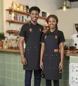 Urban Bistro Apron ya Kazi - 1