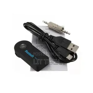 Bluetooth Stereo Audio Receiver Adapter with Mic