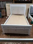 Kitanda cha Mocket Nyeupe cha Paneli 4x6 - 1
