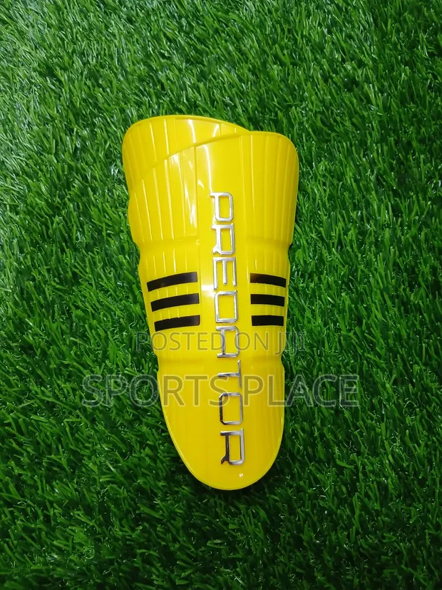 Adidas Predator Shin Guards - Nyeusi & Njano - 1