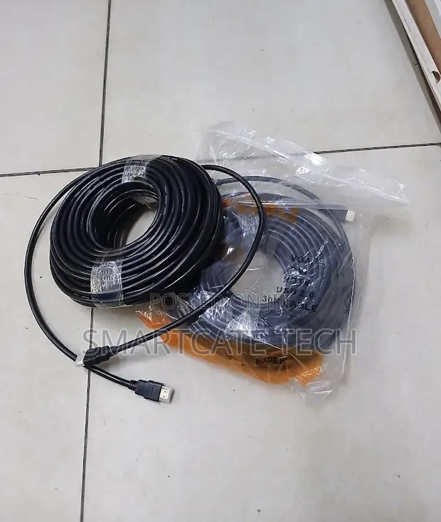 Reliable 30m HDMI Cable for TV, Projector, Computer - 1
