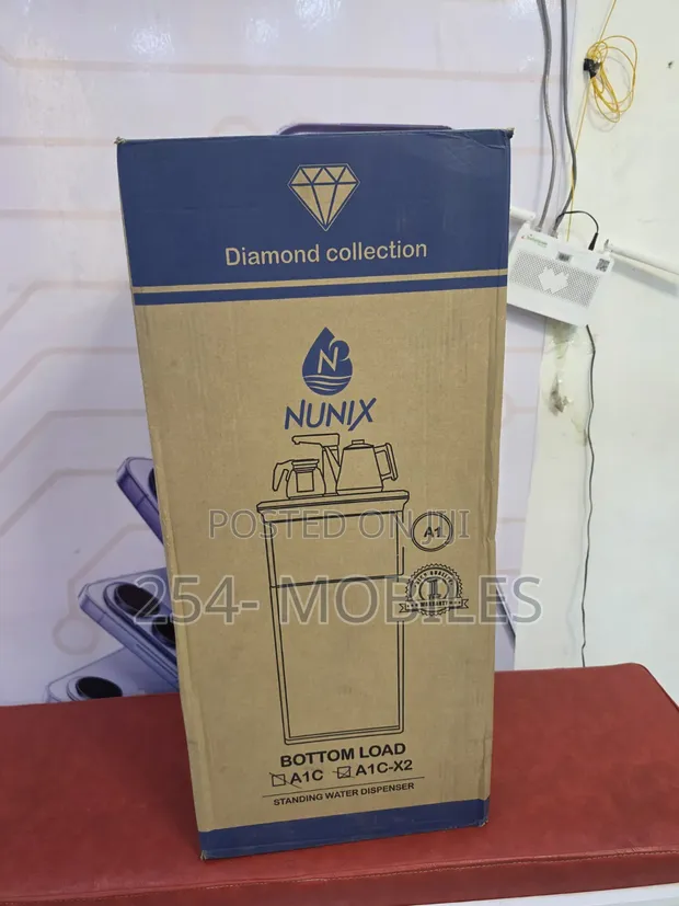 Nunix A1C-X2 Bottom Load Hot & Cold Water Dispenser with Music System - 1