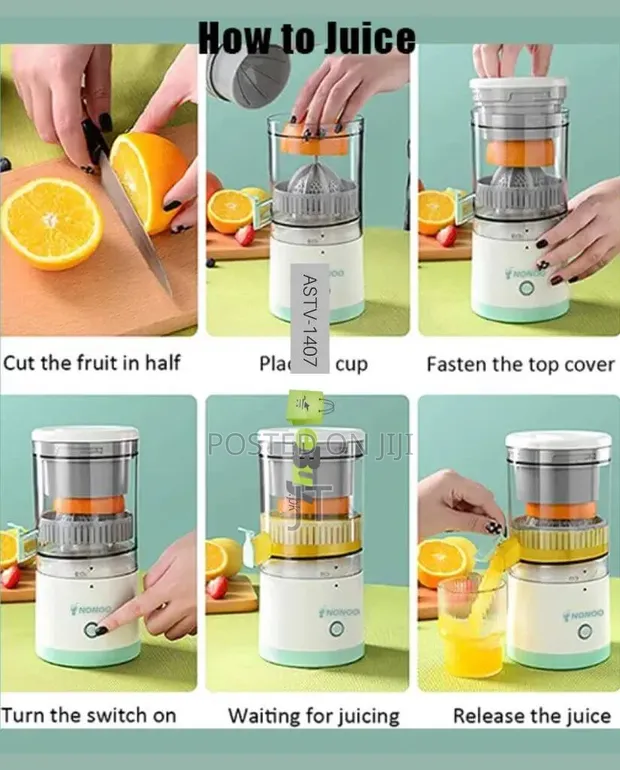 Juicer ya Mzaituni ya Umeme Inayochajiwa - 1