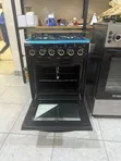ElectroMate 50x55 Jiko la Gesi la Kusimama Bure - 3 Vichemshaji vya Gesi, Hot Plate - 2