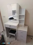 Boss Office Products Jedwali la Kujipodoa la Kuteleza - 3