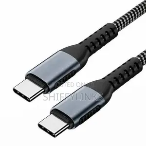 Kebo ya Kuchaji Haraka ya USB-C hadi USB-C 2M 100W 5A Iliyofumwa