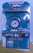 Jctop Tyre Pressure Gun 0-220 PSI Mechanical Gauge - 2