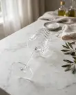 Elegant Wavy Wine Glasses (Set of 2) - 1