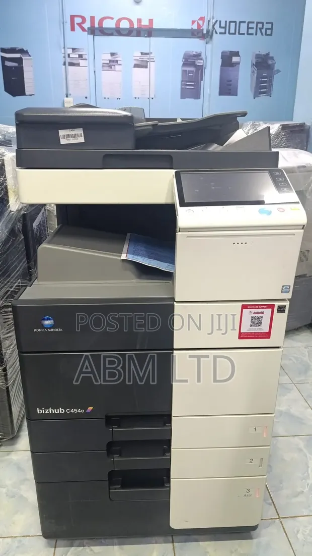 Konica Minolta Bizhub C454e Colour Laser MFP - 1