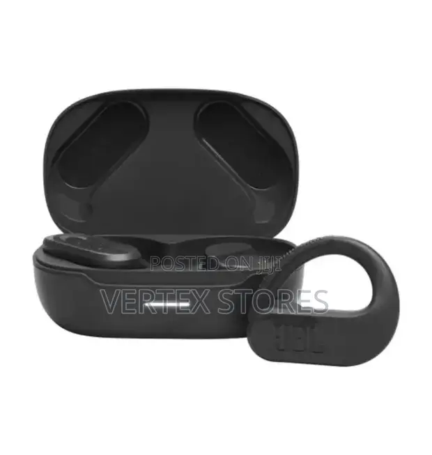 JBL Endurance Peak 3 True Wireless Sports Earbuds - Nyeusi - 1
