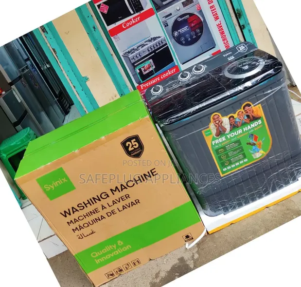10KG Synix Twin Tub Washing Machine - Mpya Kabisa - 1