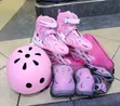 Skates Set Kamili na Helmet Ngumu - 1