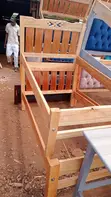 Kitanda cha Mbao cha 5x6 - Kipya Kabisa - 1