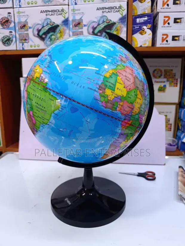 Rotating Globe Map - Brand New - 1