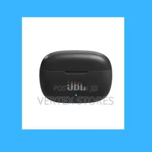 JBL Wave 200 True Wireless Earbuds - Nyeusi