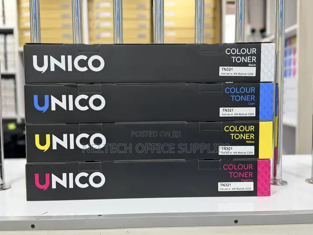 Unico Konica Minolta Bizhub Toners TN-216, TN-321, TN-324 - 1