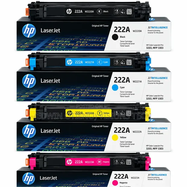 HP 222A High-Quality Color Toner Cartridge - 1