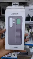 Kesi ya Samsung S25 Ultra yenye Mshiko wa Kusimama na Mkanda wa Mkono - 1