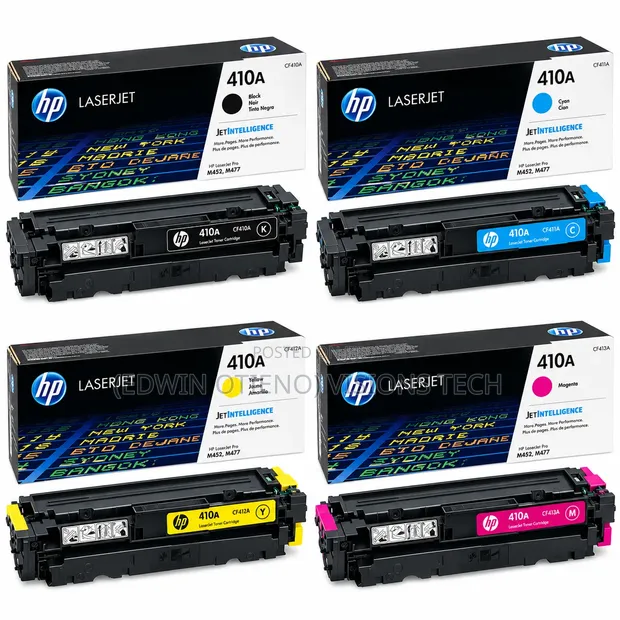 HP 410A Toner Cartridge - Black & Color - 1