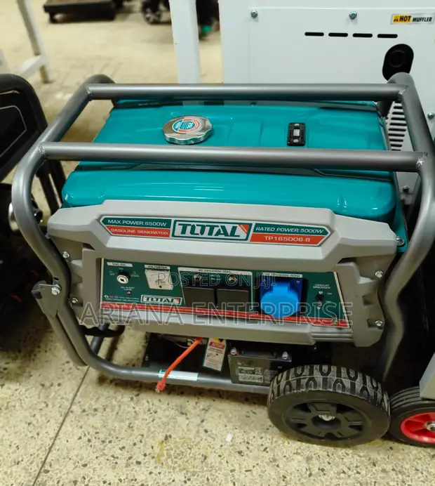 TOTAL Generator ya Petroli TP165006-8 (6.5kW Max) - 1