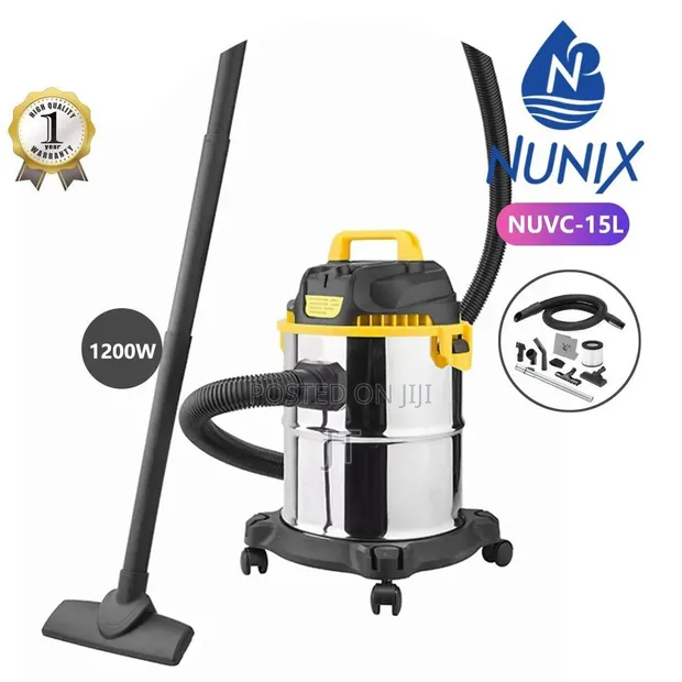 Nunix Wet Dry Vacuum Cleaner NUVC-15L - 1