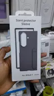 Fold7 Kesi ya Simu ya Silicone na Stand - Gray - 1