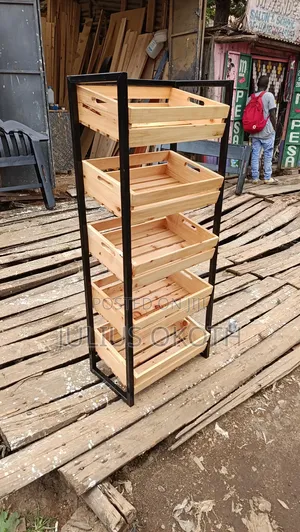 5-Tier Vegetable Rack Organizer