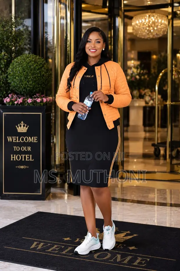 2-Piece Tracksuit Dress - 1
