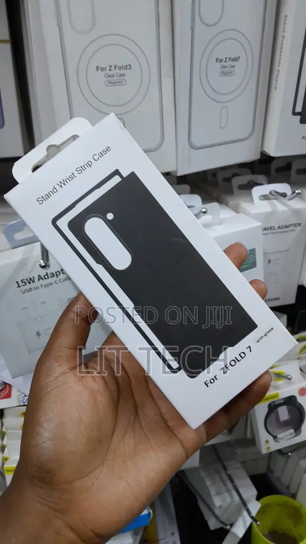 Samsung Z Fold 7 Stand Wrist Strip Case - 1
