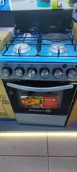 Volsmart 50x55 Cooker - 3 Gas Burners, 1 Hot Plate, Oven ya Umeme - 1