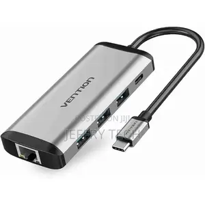 Vention 6-in-1 USB-C Docking Station (HDMI, USB 3.0, RJ45, PD)