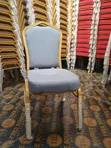 Grey High-Density Heavy-Duty Conference Banquet Chair - 3