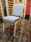 Grey High-Density Heavy-Duty Conference Banquet Chair - 5