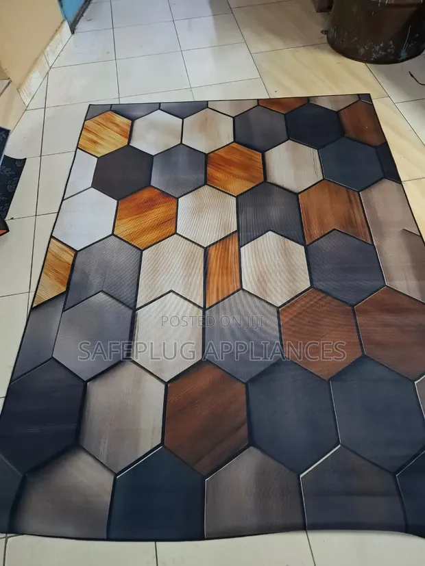 Carpet ya Kisasa ya 3D Design 7x10 ft - 1