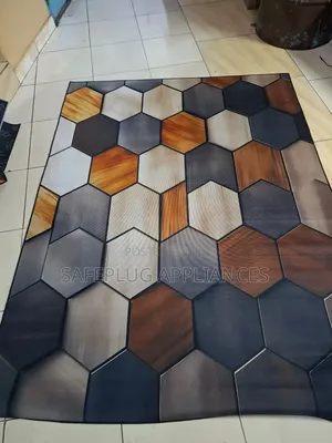Carpet ya Kisasa ya 3D Design 7x10 ft