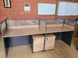 Boss Office Products 4-Way Workstation - Brown - 3