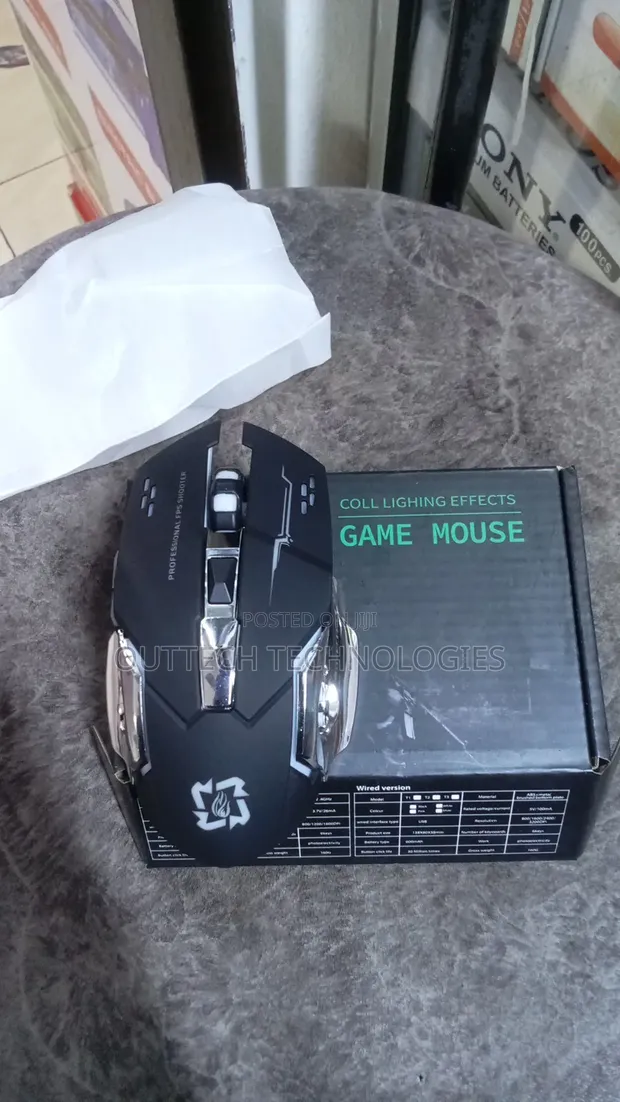 Wireless Gaming Mouse Mpya Kabisa - 1