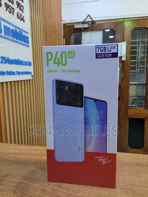 New Itel P40 64GB Black