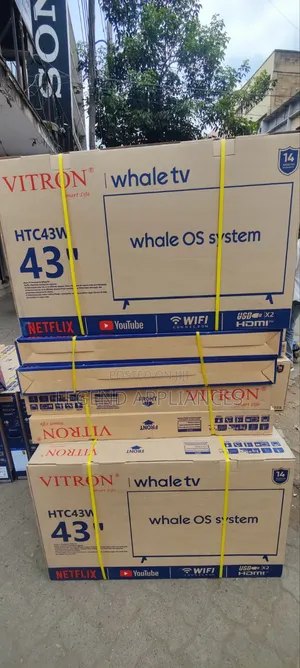 Vitron 43" FHD Smart LED TV - Whale OS, Wi-Fi, Bluetooth