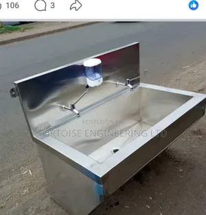 Stainless Steel Hospital Surgical Scrub Sink (900mm x 350mm)